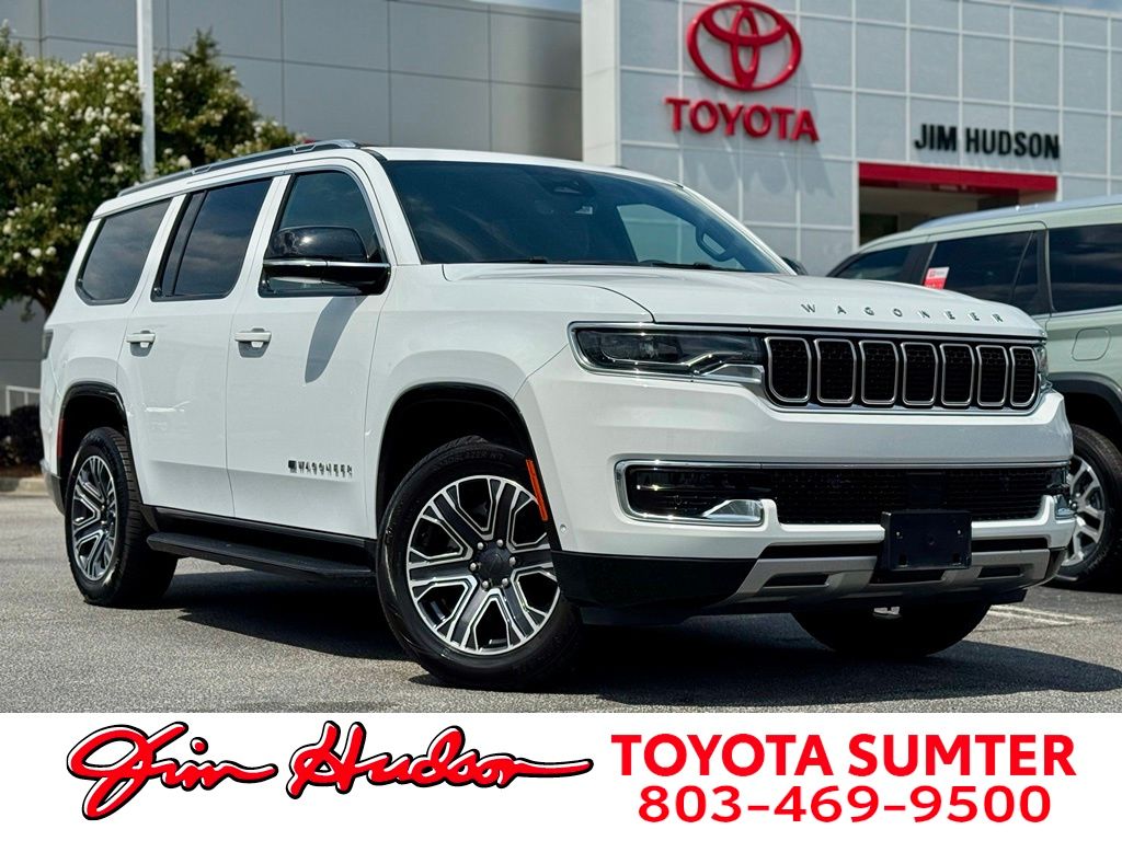 Bright White Clearcoat 2024 Jeep Wagoneer SUV / Crossover 4X2 8-Speed Automatic