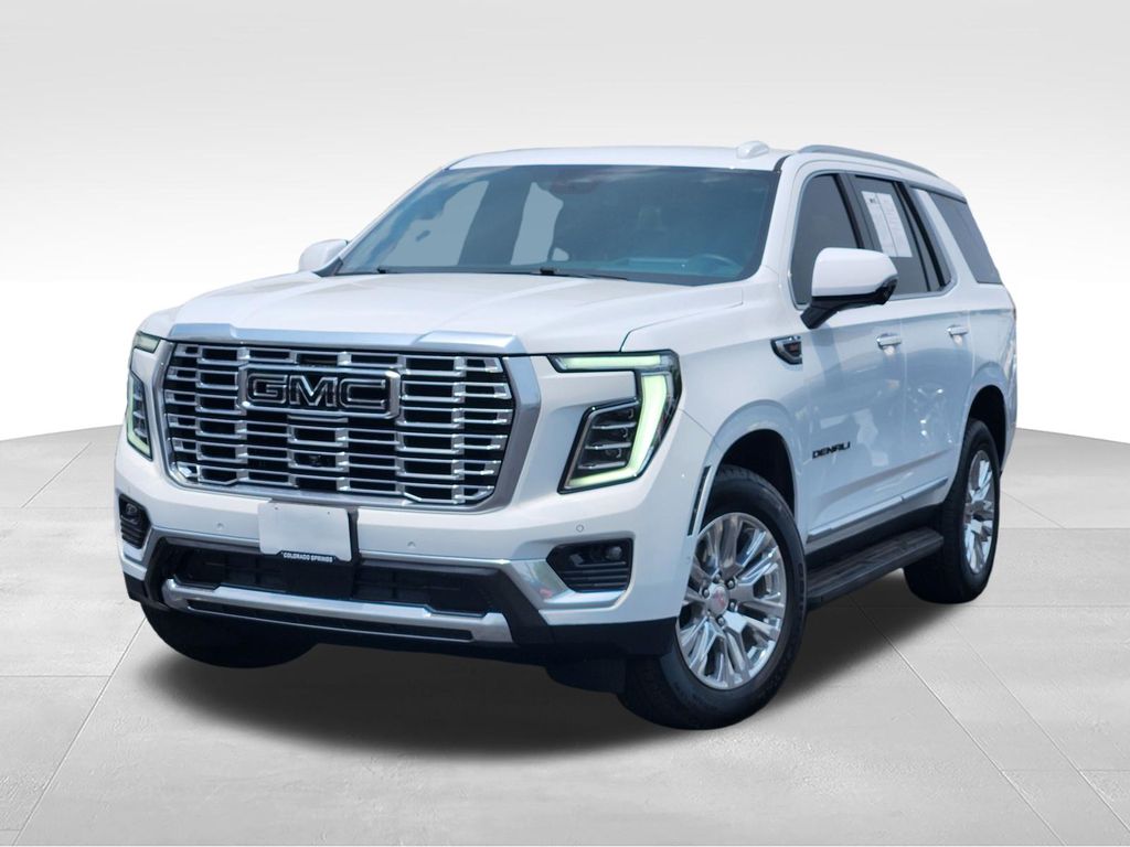 Summit White 2025 GMC Yukon SUV / Crossover Four-Wheel Drive
