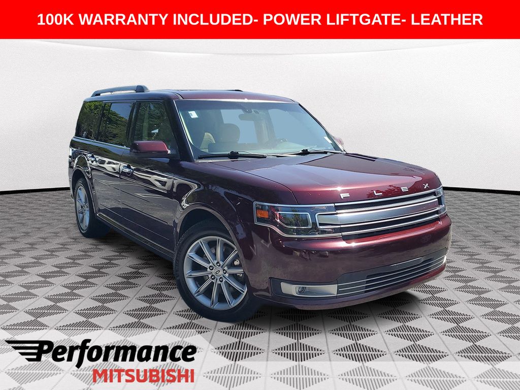 Red (Burgundy) 2019 Ford Flex SUV / Crossover Front-Wheel Drive 6-Speed Automatic