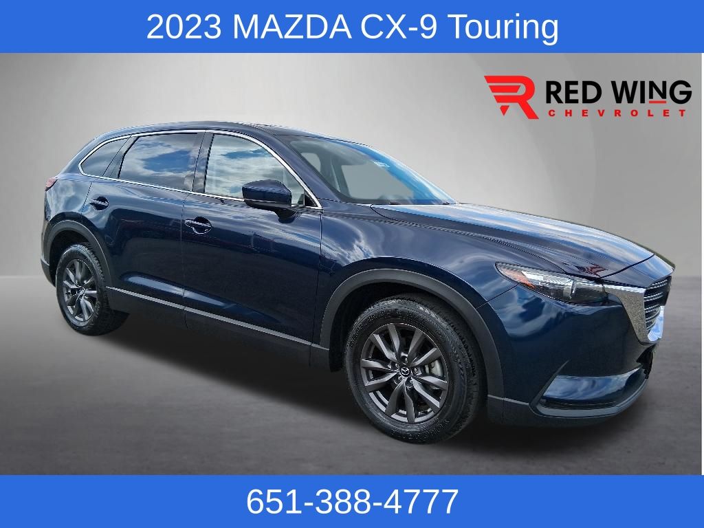 Deep Crystal Blue Mica 2023 Mazda CX-9 Touring AWD SUV / Crossover All-Wheel Drive 6-Speed Automatic