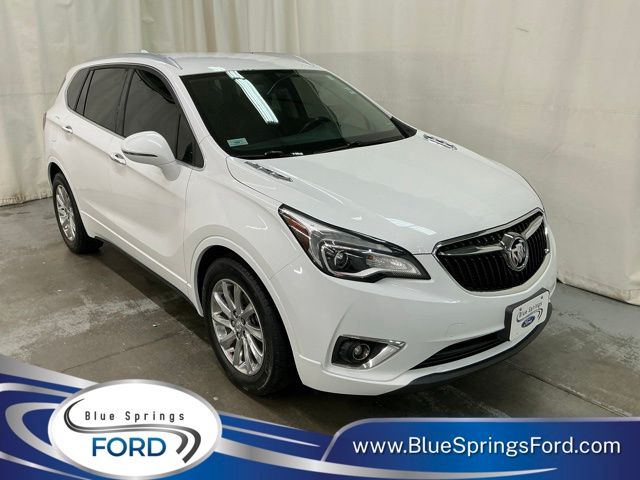 Summit White 2019 Buick Envision SUV / Crossover Front-Wheel Drive 6-Speed Automatic