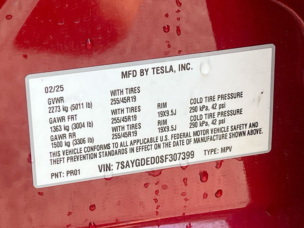 2025 Tesla Model Y Long Range Red at AutoSavvy Houston Northwest