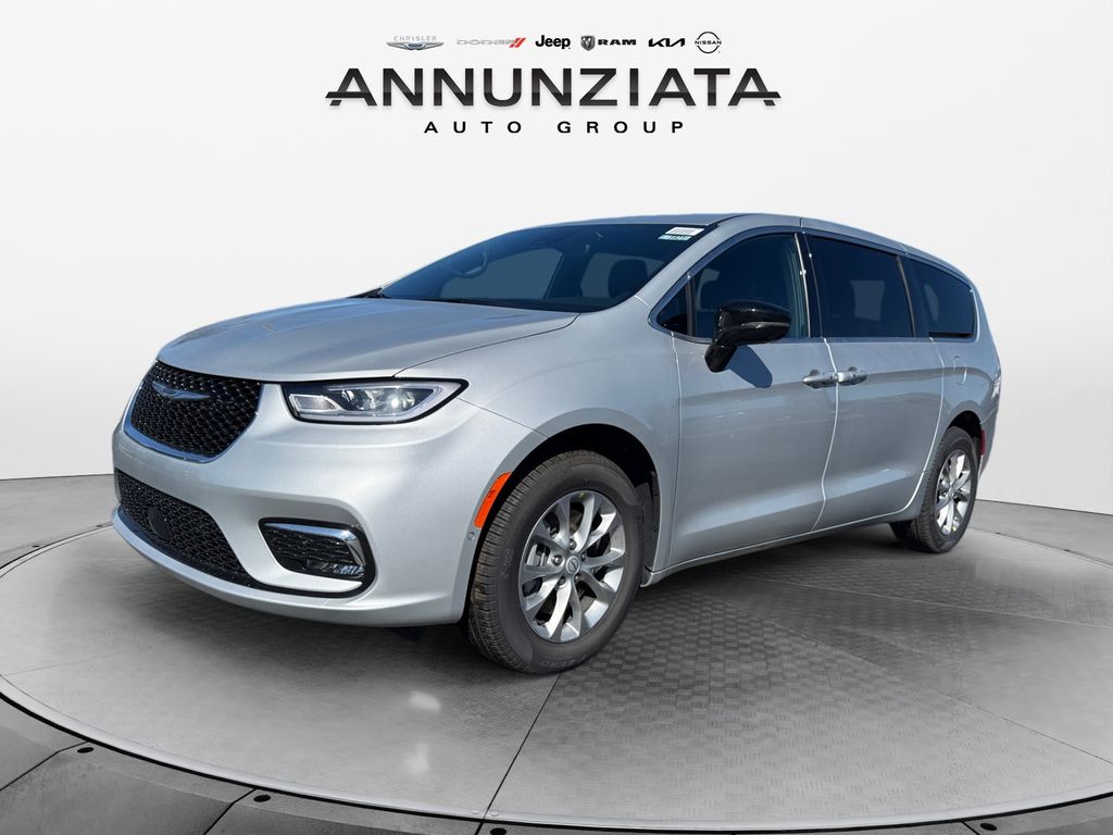 Silver Mist Clearcoat 2026 Chrysler Pacifica Select AWD Minivan All-Wheel Drive 9-Speed Automatic