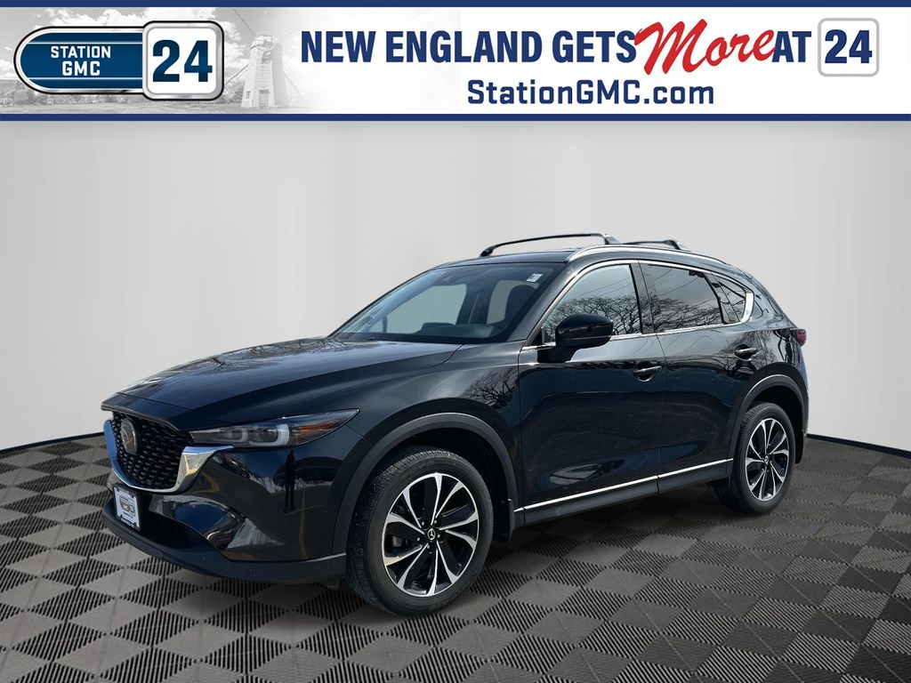 Jet Black Mica 2023 Mazda CX-5 2.5 S Premium AWD SUV / Crossover All-Wheel Drive 6-Speed Automatic