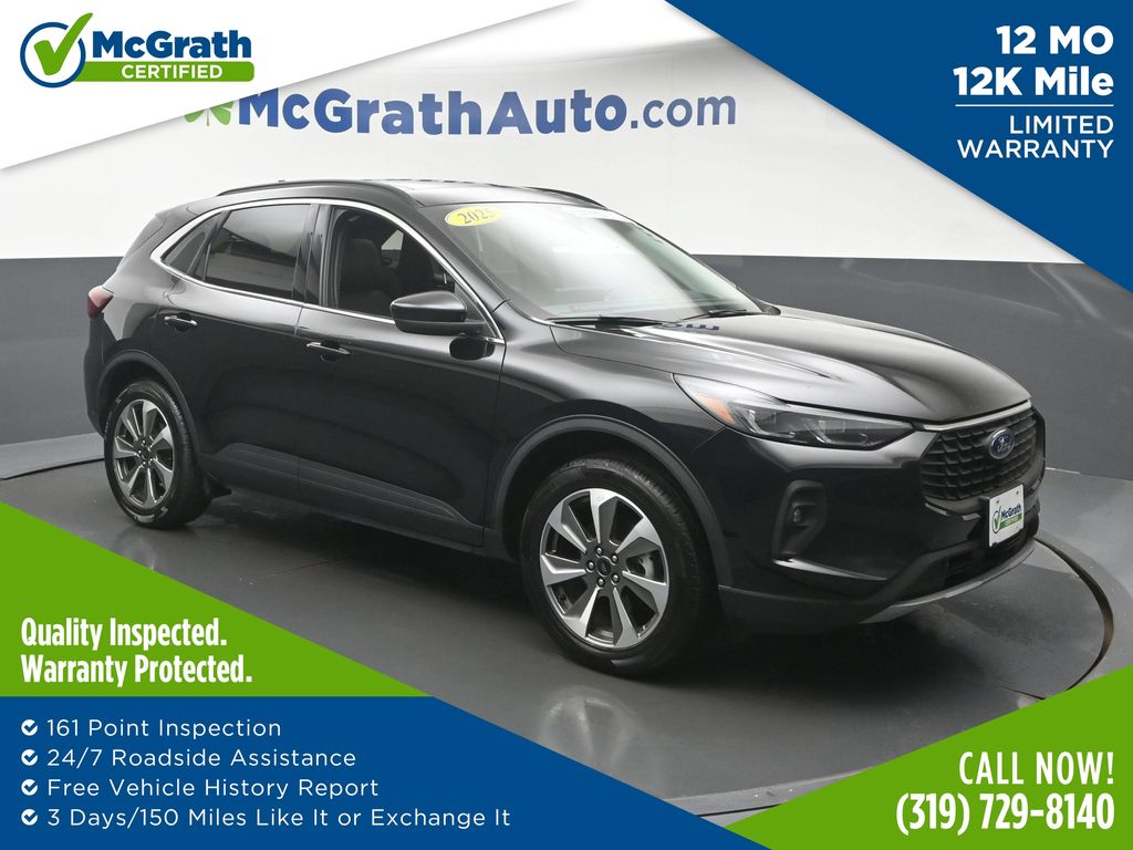 Black Metallic 2025 Ford Escape SUV / Crossover All-Wheel Drive 8-Speed Automatic