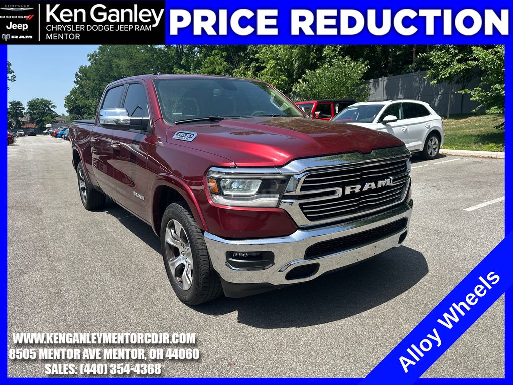 Delmonico Red Pearlcoat 2019 RAM 1500 Pickup Truck Four-Wheel Drive 8-Speed Automatic