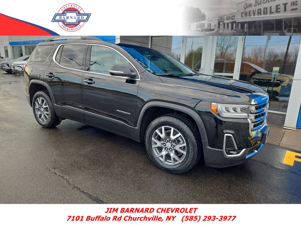 Black (Ebony Twilight Metallic) 2023 GMC Acadia SUV / Crossover Four-Wheel Drive 9-Speed Automatic