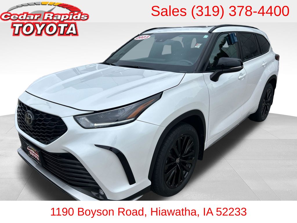 Pearl 2023 Toyota Highlander SUV / Crossover All-Wheel Drive 8-Speed Automatic