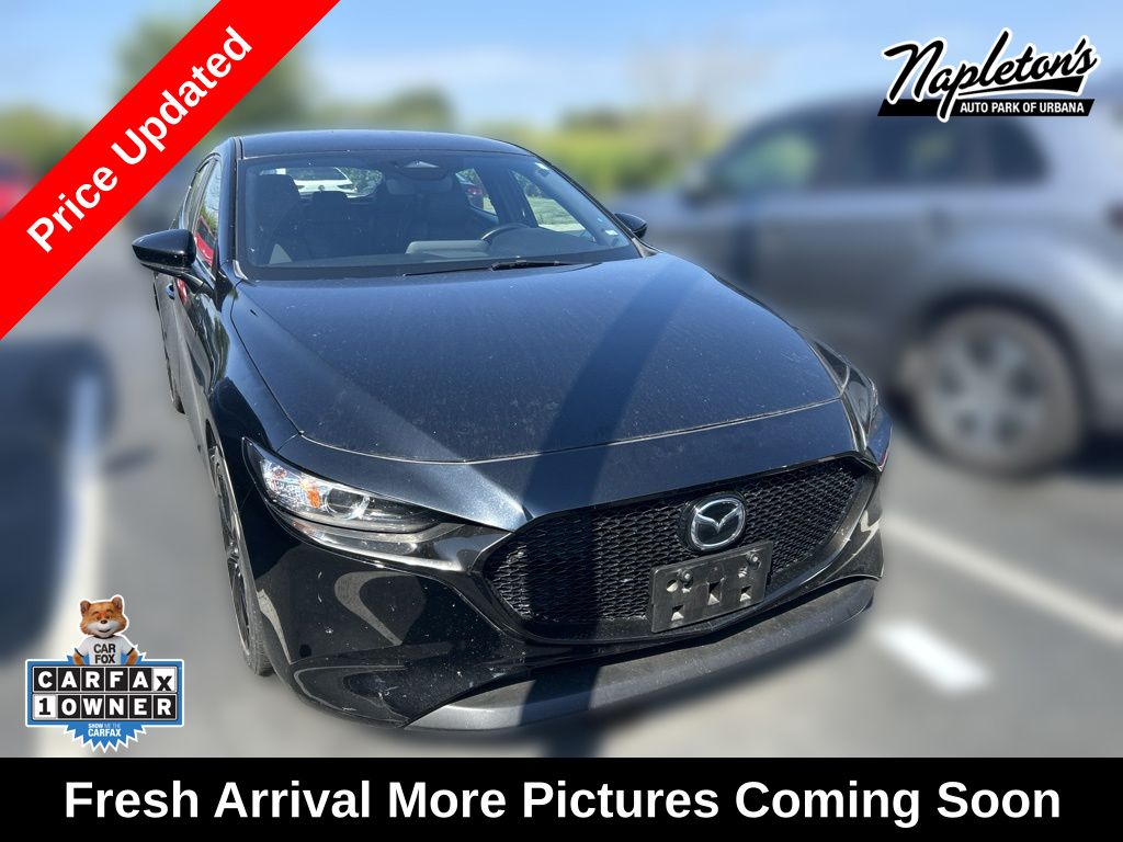 Jet Black Mica 2024 Mazda MAZDA3 Hatchback Front-Wheel Drive 6-Speed Automatic