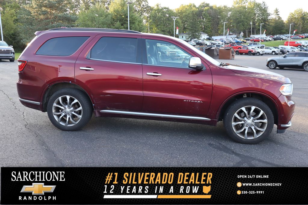 Octane Red Pearlcoat 2018 Dodge Durango SUV / Crossover All-Wheel Drive 8-Speed Automatic
