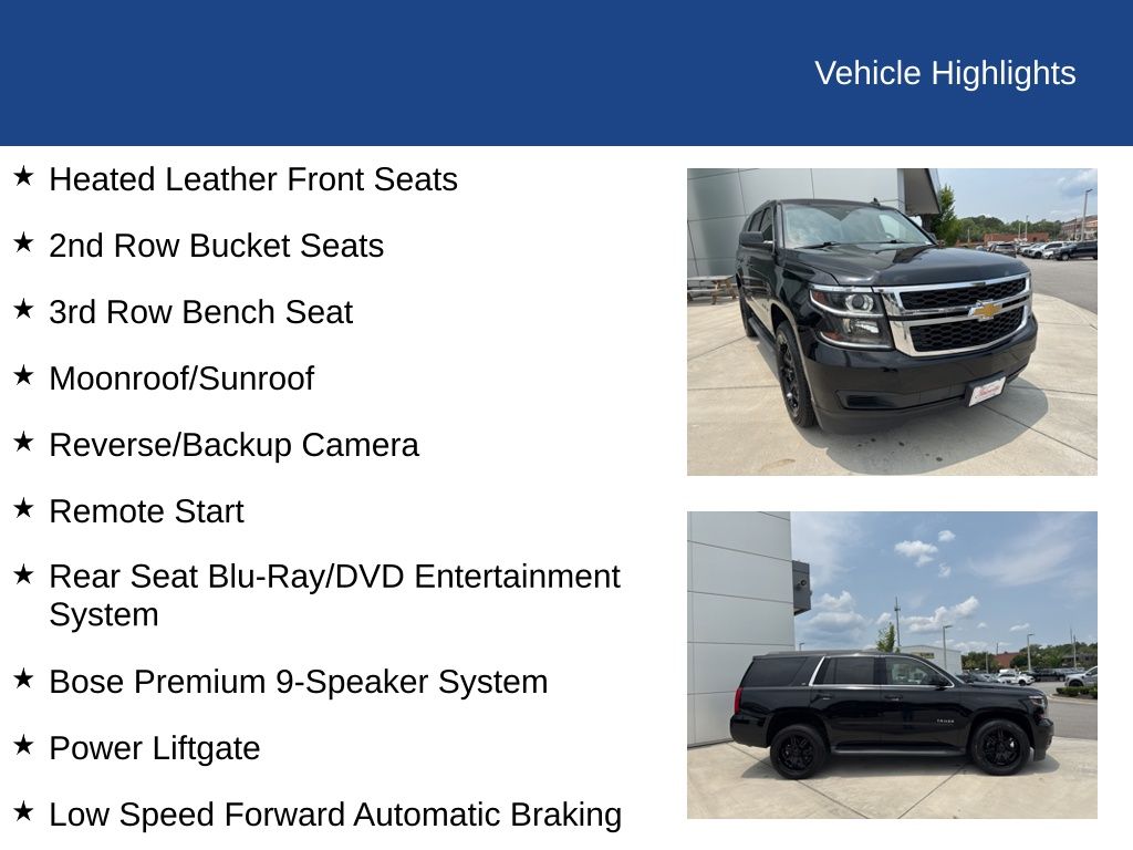 2017 Chevrolet Tahoe LT
