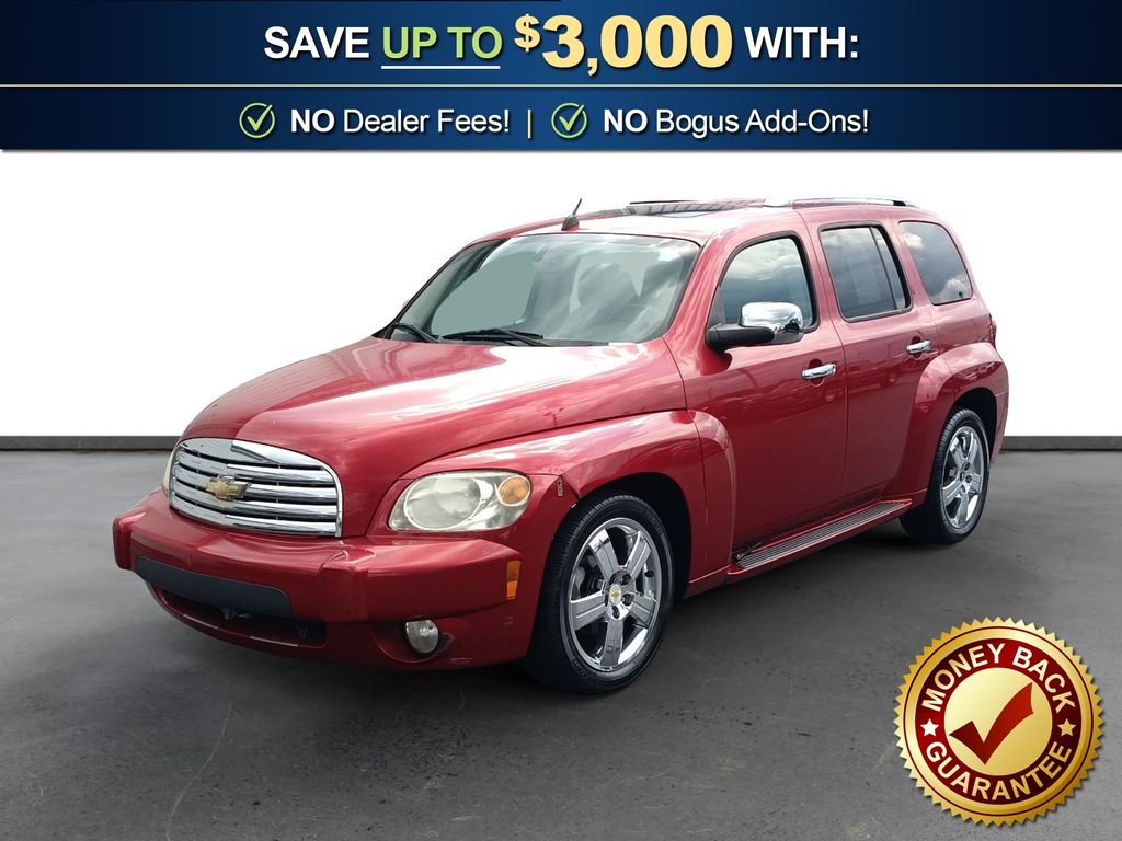 Crystal Red Metallic Tintcoat 2010 Chevrolet HHR Wagon Front-Wheel Drive 4-Speed Automatic