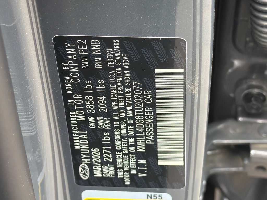 New 2026 Gray Hyundai SE image 33