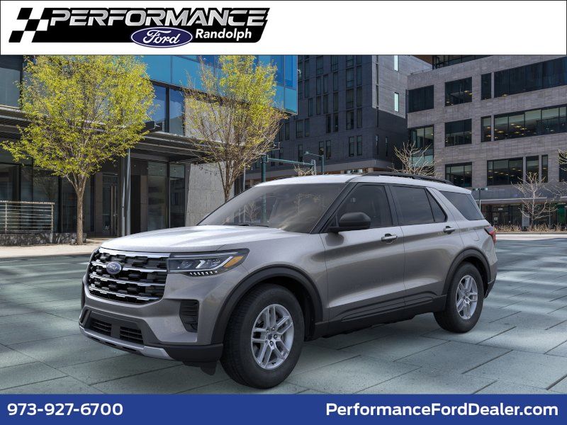 Carbonized Gray Metallic 2026 Ford Explorer SUV / Crossover All-Wheel Drive Automatic