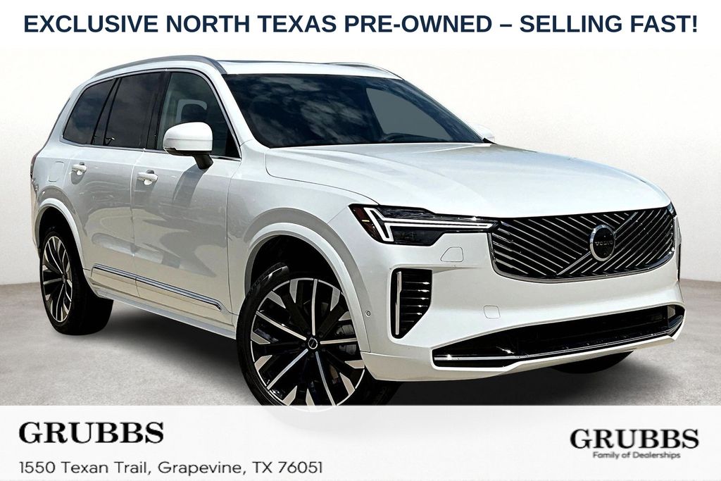 Crystal White Pearl 2026 Volvo XC90 B6 Plus 7-Passenger AWD SUV / Crossover All-Wheel Drive Automatic