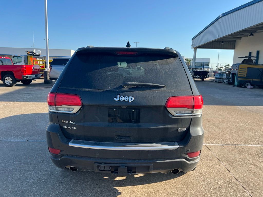 2018 Jeep Grand Cherokee Overland Black at Autostrade