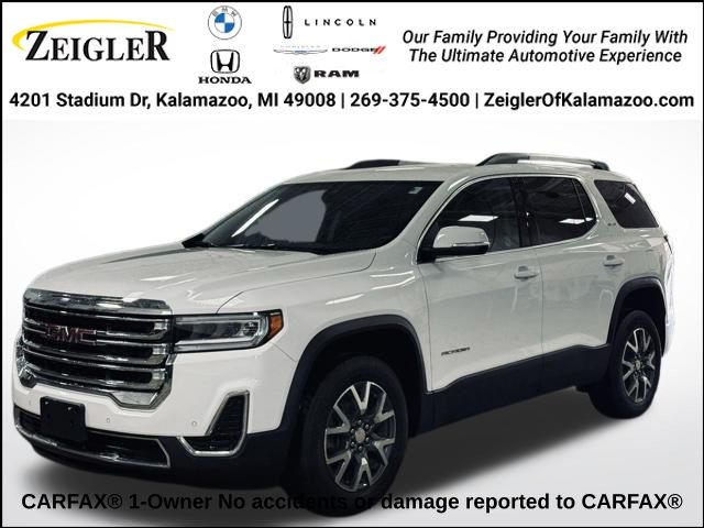 Summit White 2023 GMC Acadia SUV / Crossover Four-Wheel Drive 9-Speed Automatic