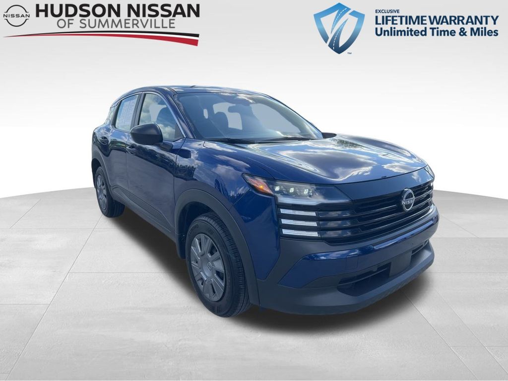 2025 Deep Blue Pearl Nissan Kicks S FWD SUV