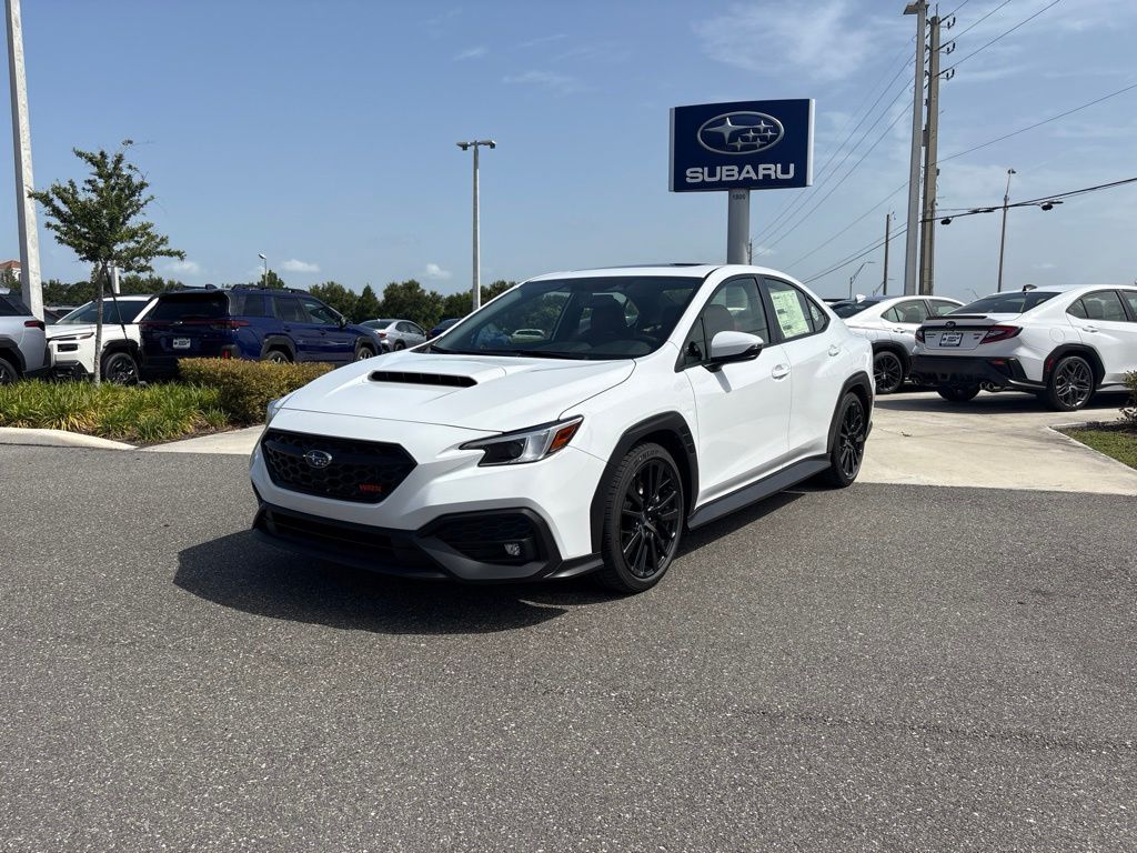 White 2026 Subaru WRX Sedan All-Wheel Drive Continuously Variable Transmission