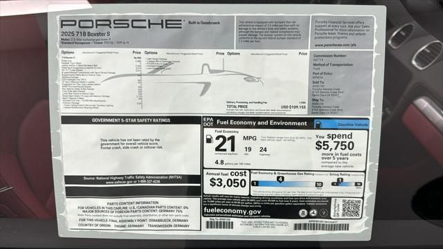 Thumbnail: 2025 Porsche 718 Boxster - 22