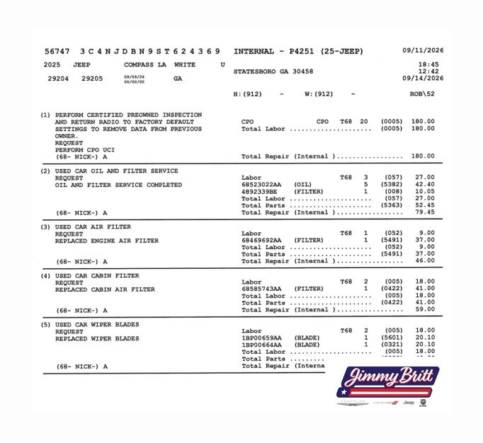  2025 Jeep Compass Latitude 4WD   