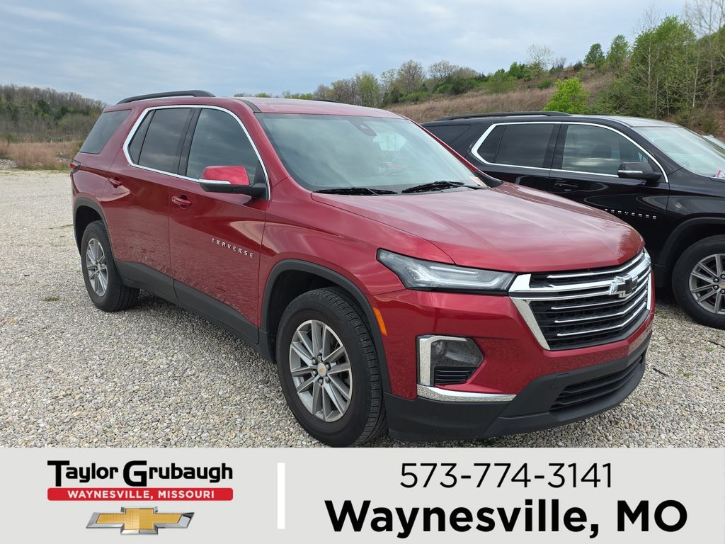 Radiant Red Tintcoat 2023 Chevrolet Traverse LT Cloth FWD SUV / Crossover Front-Wheel Drive 9-Speed Automatic