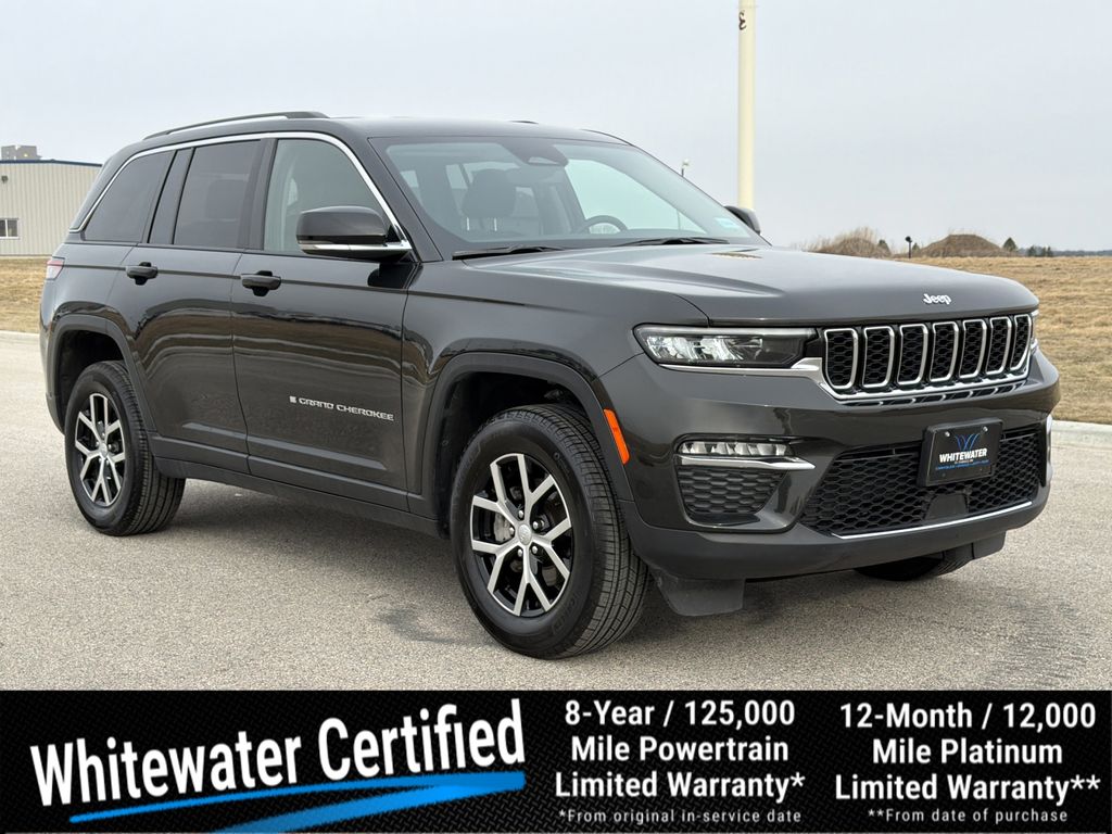 Rocky Mountain Pearlcoat 2024 Jeep Grand Cherokee Limited 4WD SUV / Crossover Four-Wheel Drive 8-Speed Automatic