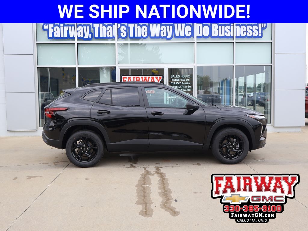 Mosaic Black Metallic 2026 Chevrolet Trax SUV / Crossover Front-Wheel Drive 6-Speed Automatic