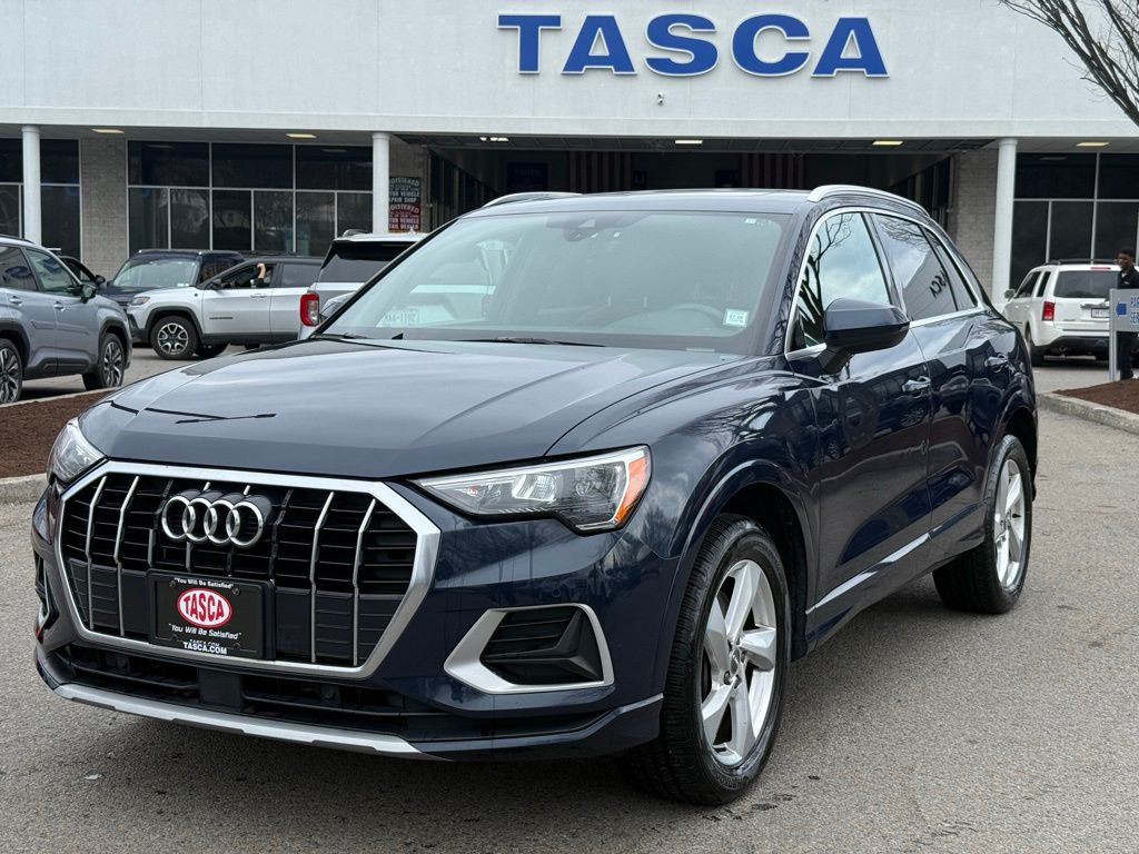 Cosmos Blue Metallic 2020 Audi Q3 quattro Premium 45 TFSI SUV / Crossover All-Wheel Drive 8-Speed Automatic