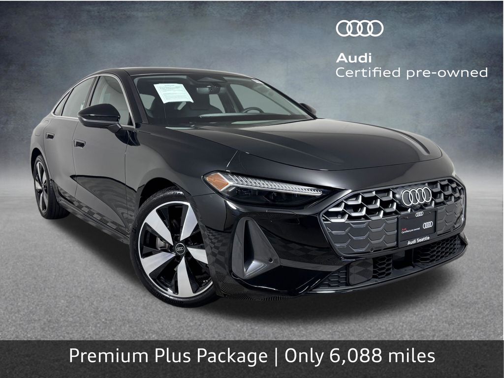 Mythos Black Metallic 2025 Audi A5 Sedan All-Wheel Drive 7-Speed Automatic
