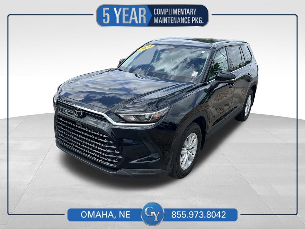Black 2024 Toyota Grand Highlander SUV / Crossover All-Wheel Drive 8-Speed Automatic