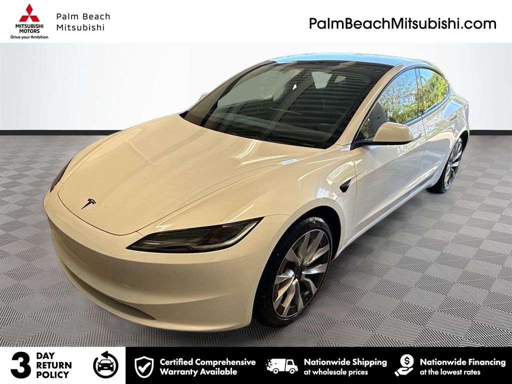 2025 Tesla Model 3 Long Range RWD Sedan Rear-Wheel Drive 1-Speed Automatic