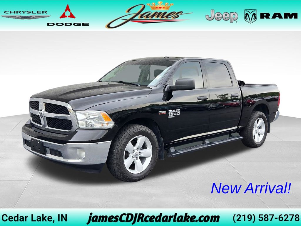 Diamond Black Crystal Pearlcoat 2021 RAM 1500 Pickup Truck Four-Wheel Drive 8-Speed Automatic