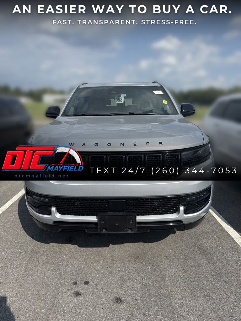 Silver Zynith 2024 Jeep Wagoneer SUV / Crossover Four-Wheel Drive 8-Speed Automatic