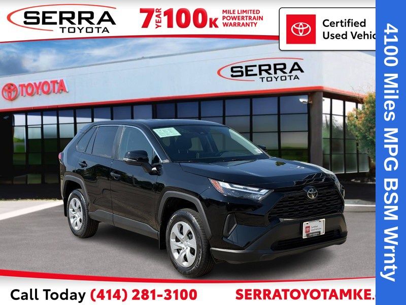 Midnight Black Metallic 2025 Toyota RAV4 SUV / Crossover All-Wheel Drive 8-Speed Automatic