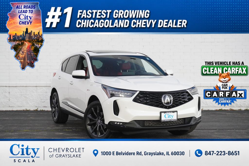 White 2025 Acura RDX SUV / Crossover All-Wheel Drive Automatic