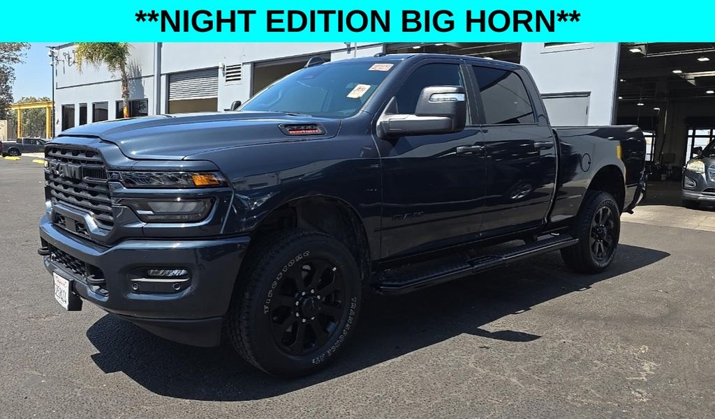 Blue Metallic 2025 RAM 2500 Pickup Truck Four-Wheel Drive 8-Speed Automatic