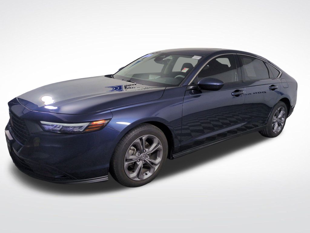 Blue 2024 Honda Accord Sedan Front-Wheel Drive Continuously Variable Transmission