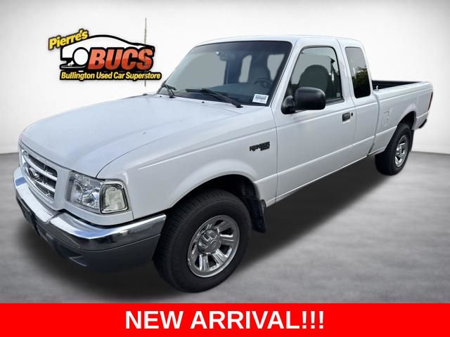 White 2001 Ford Ranger Pickup Truck 5-Speed Automatic