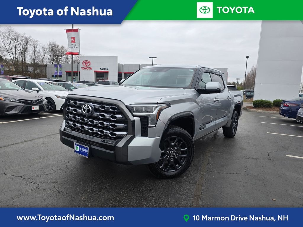 Celestial Silver Metallic 2023 Toyota Tundra Pickup Truck Four-Wheel Drive Automatic