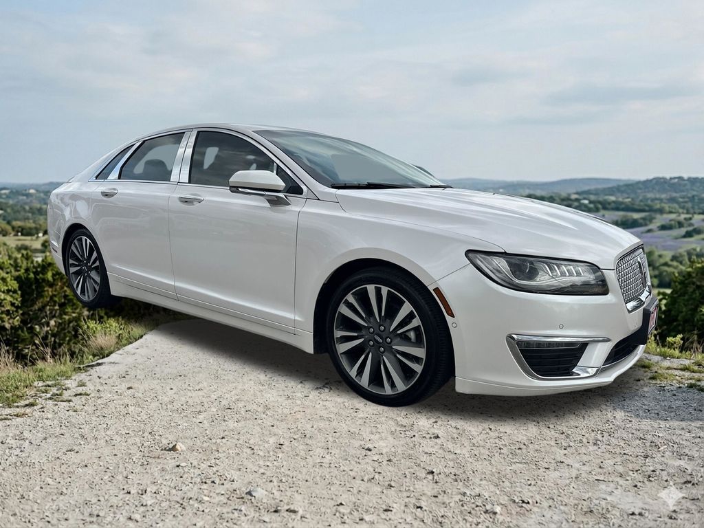 White Platinum Clearcoat Metallic 2020 Lincoln MKZ Hybrid Reserve I FWD Sedan Front-Wheel Drive Continuously Variable Transmission