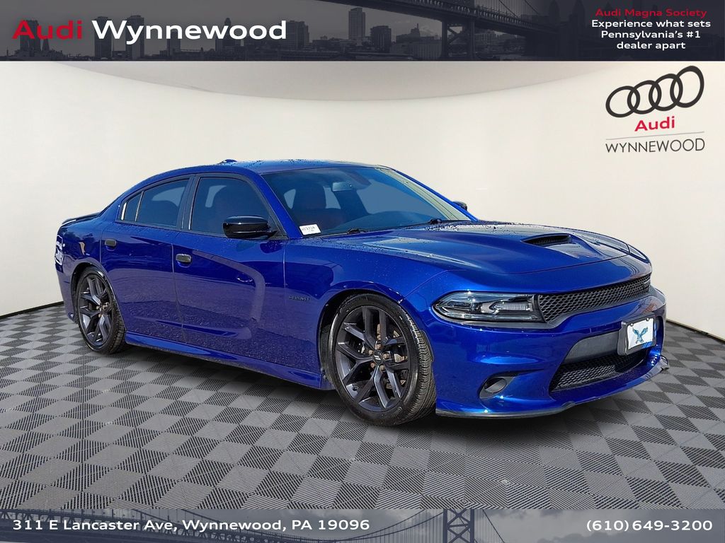 Indigo Blue 2021 Dodge Charger Sedan Rear-Wheel Drive 8-Speed Automatic