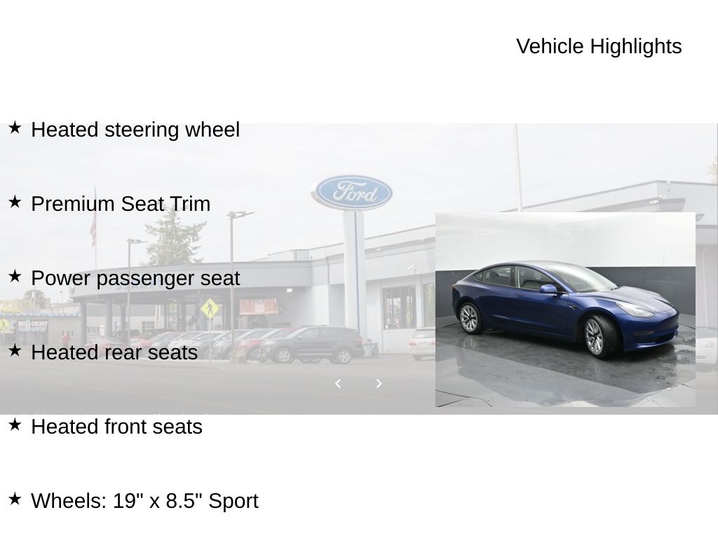 2023 Tesla Model 3 Rear-Wheel Drive