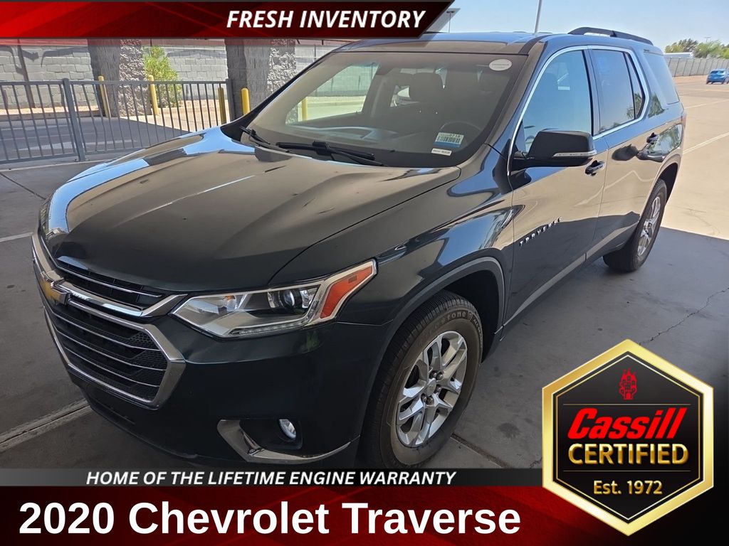 Gray (Graphite Metallic) 2020 Chevrolet Traverse SUV / Crossover Front-Wheel Drive 9-Speed Automatic