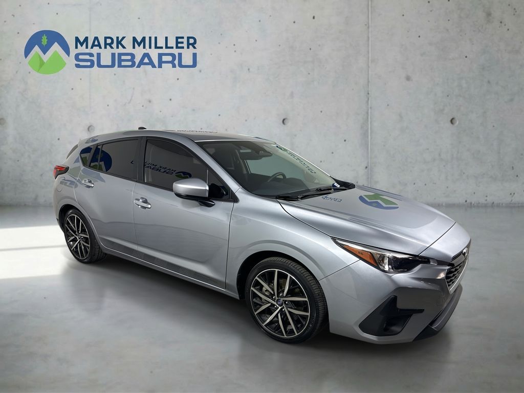 Ice Silver Metallic 2025 Subaru Impreza Sport AWD Wagon All-Wheel Drive Continuously Variable Transmission