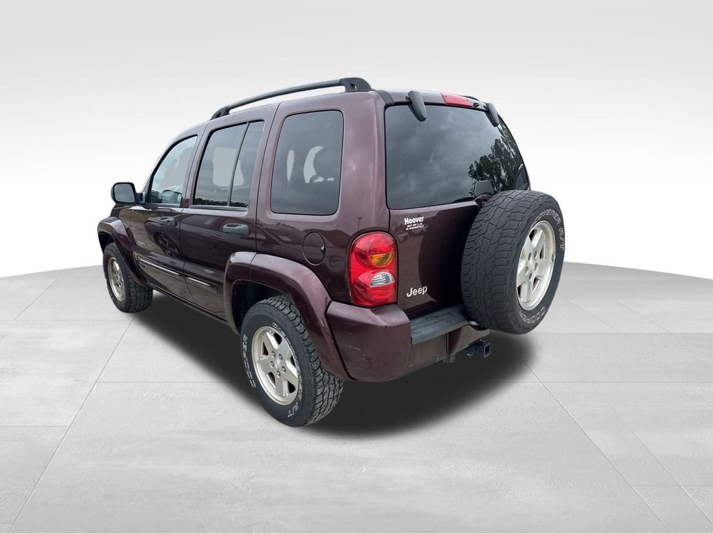 2004 Deep Molten Red Pearlcoat Jeep Liberty Limited RWD SUV