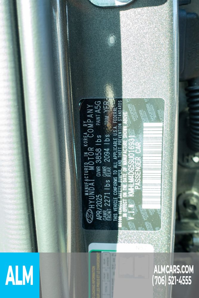 Certified Used 2025 Gray Hyundai SEL Sport image 41