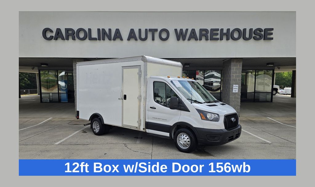 Oxford White 2023 Ford Transit Chassis Van Rear-Wheel Drive 