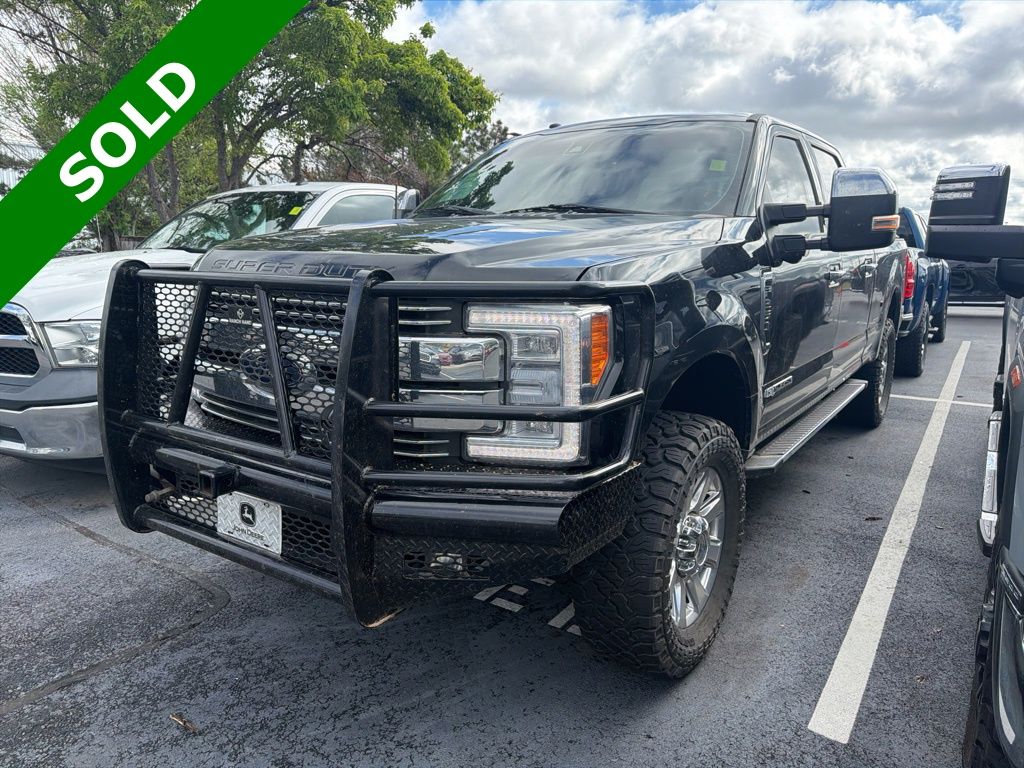 Shadow Black 2018 Ford F-250 Super Duty Lariat Crew Cab 4WD Pickup Truck Four-Wheel Drive 6-Speed Automatic