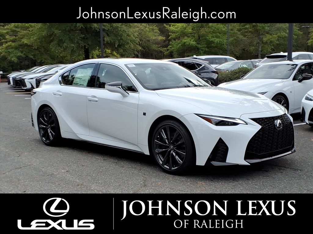 Ultra White 2025 Lexus IS 300 F Sport Design RWD Sedan Rear-Wheel Drive 8-Speed Automatic